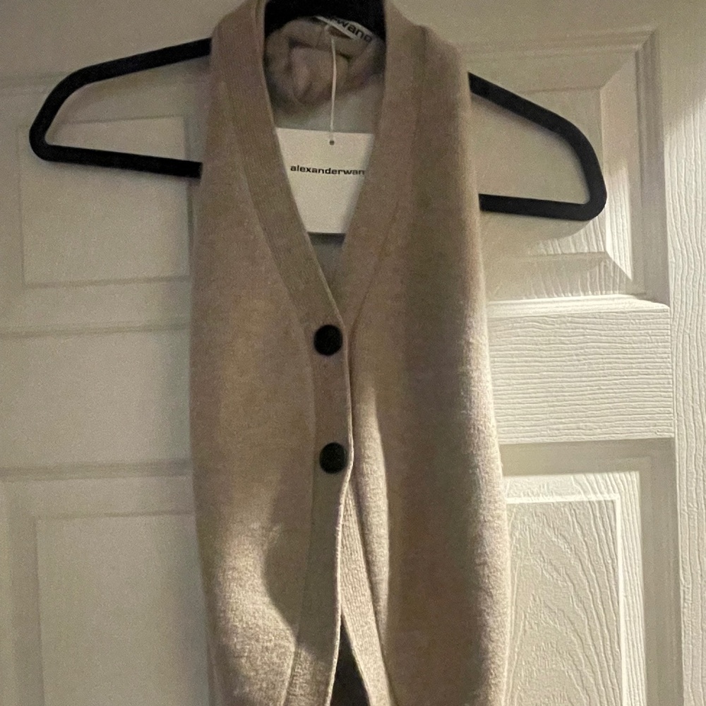 Alexander Wang sleeveless cardigan